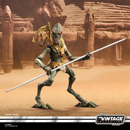 Geonosian Picador Vintage Collection 3.75-Inch Figure — Standing Articulation Pose Holding Staff