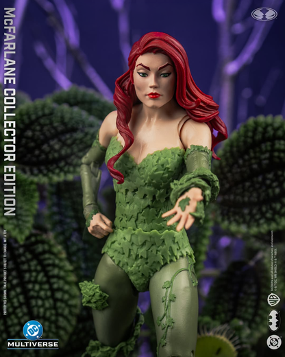 Poison Ivy DC Multiverse Collector Edition 7-Inch Figure — Dynamic Attack Pose Close-Up