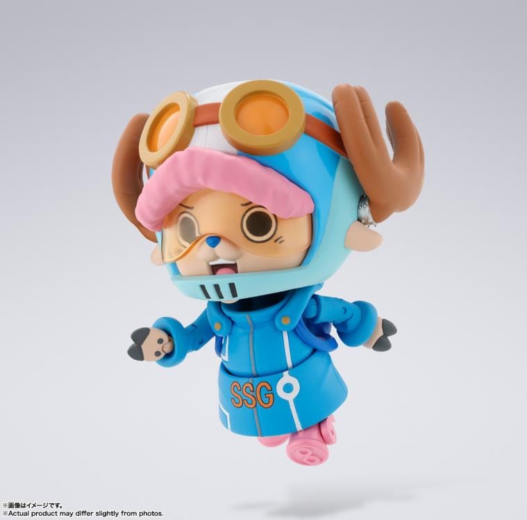 Tony Tony Chopper S.H.Figuarts Egghead Figure — Articulation Pose Running Mid-Air