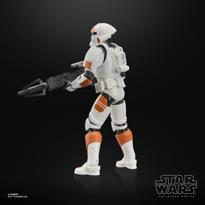 Republic Trooper Black Series 6-Inch Figure — Side View Showing Back Armor Detail
