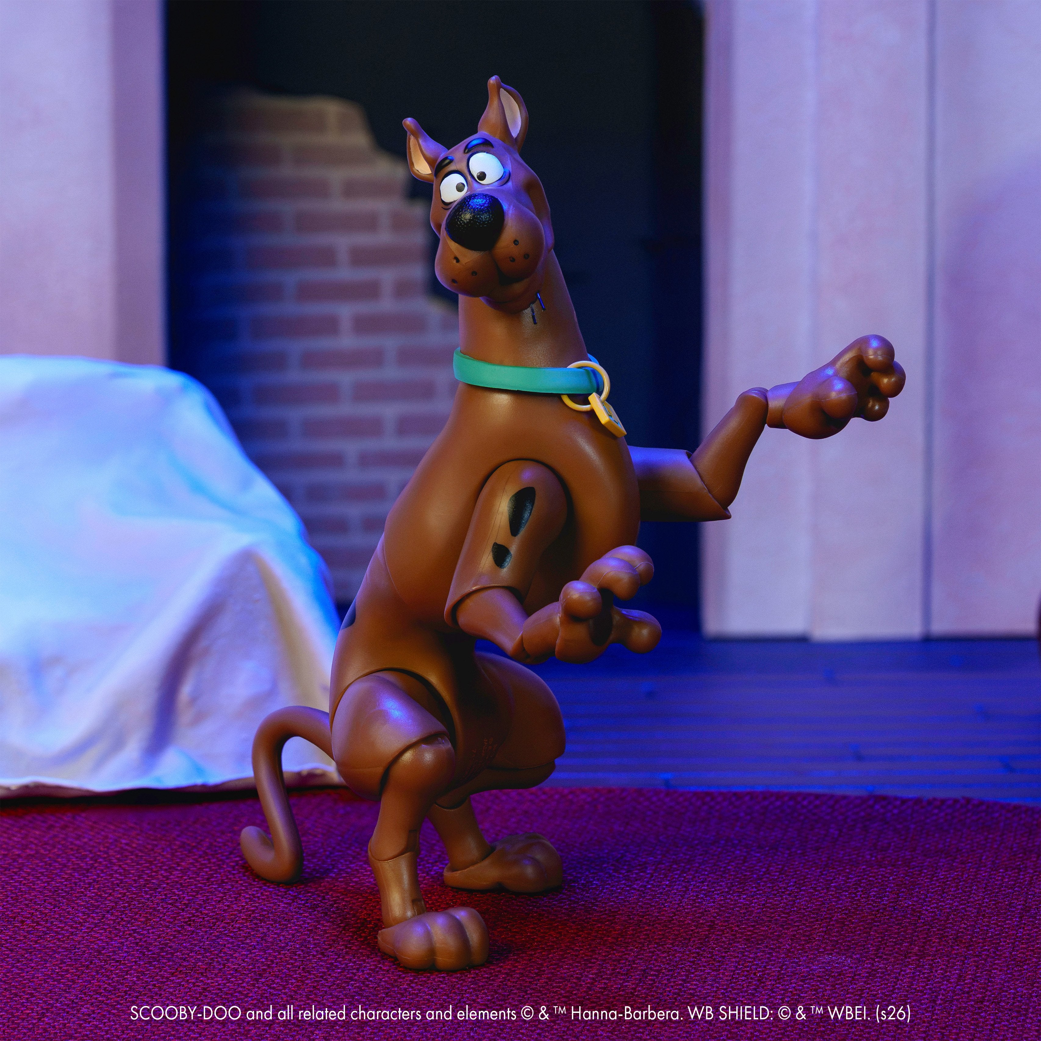 Scooby-Doo Jada Toys 1:12 Scale 6-Inch Figure — Standing Reared Up Articulation Pose