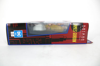 James Gordon BTAS Platinum Edition McFarlane — Right Side Panel with Figure Visible Through Window