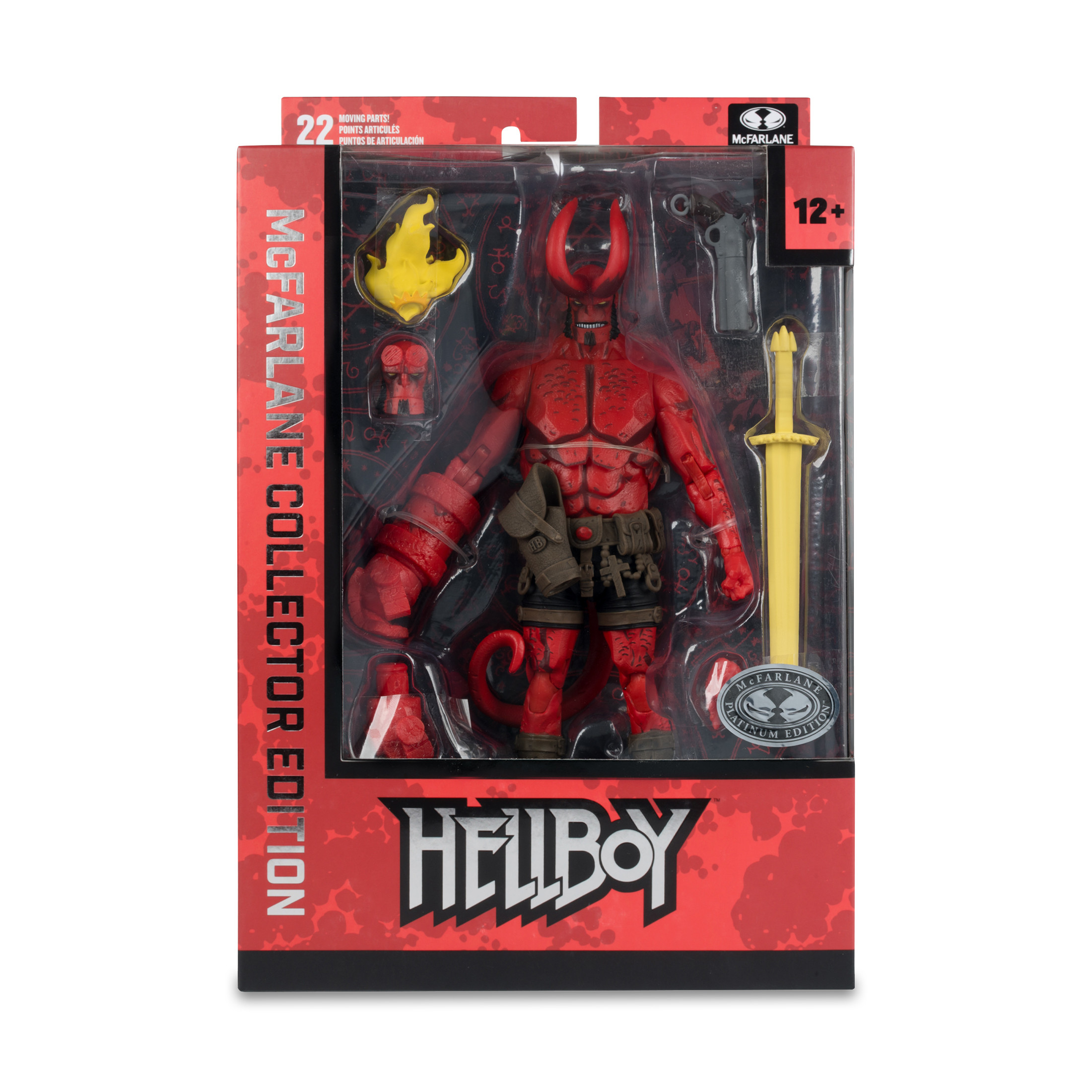Hellboy McFarlane Collector Edition 7-Inch Figure — Box Art Front View