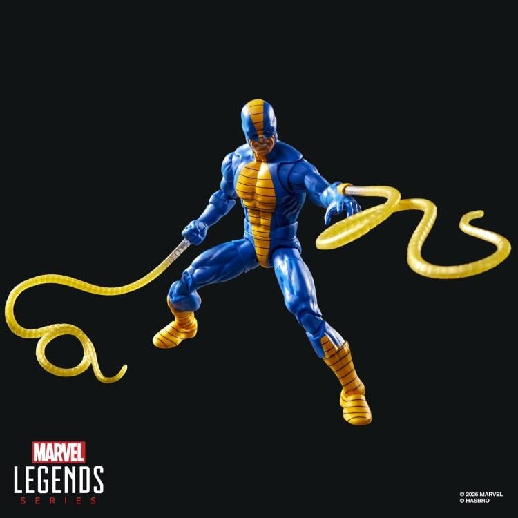 Constrictor Marvel Legends 6-Inch Figure — Dynamic Crouching Pose with Dual Coils