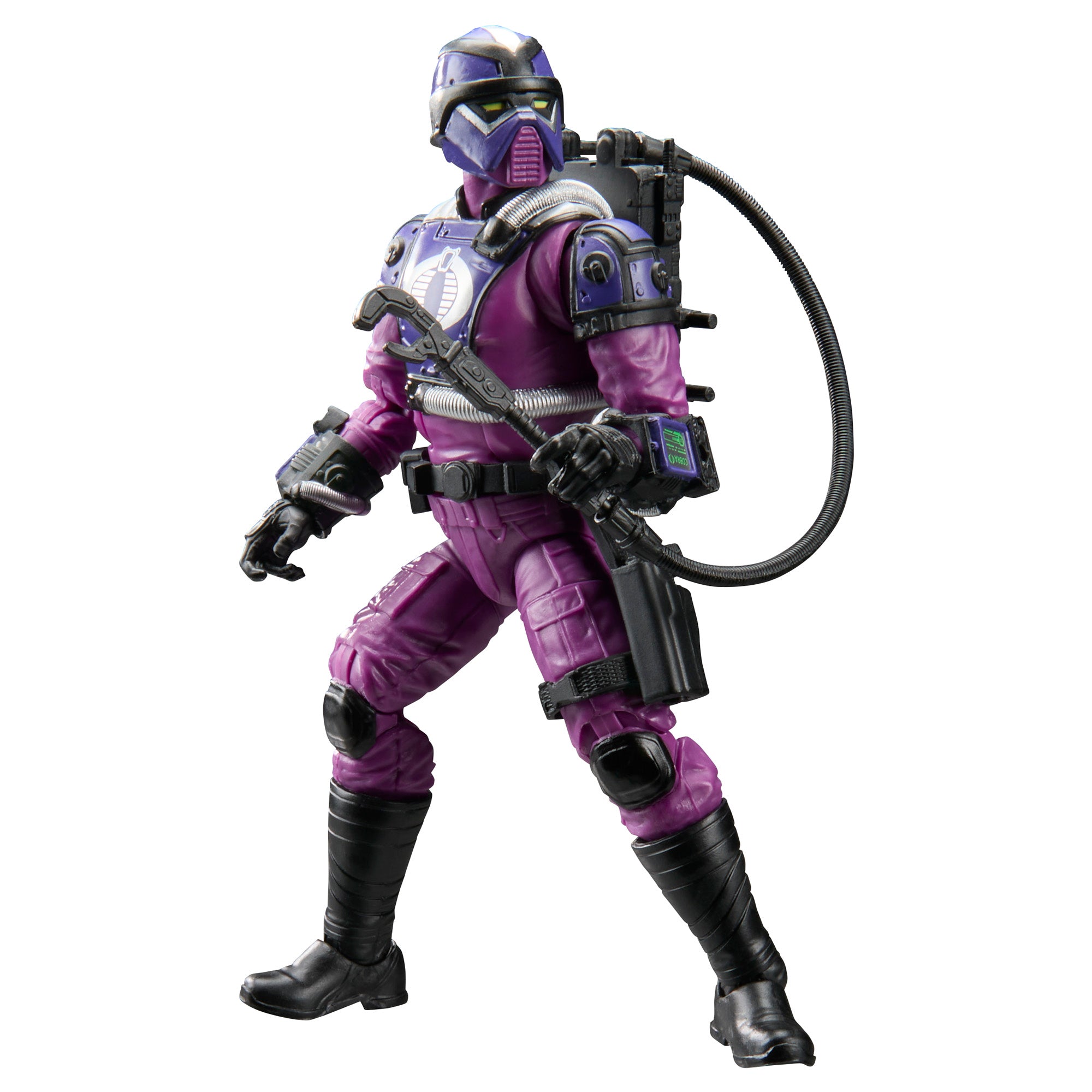 Techno-Viper G.I. Joe Classified Retro 6-Inch Figure — Articulation Pose with Backpack and Field Equipment