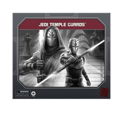Jedi Temple Guards Black Series 2-Pack — Box Art Close-Up Front Panel