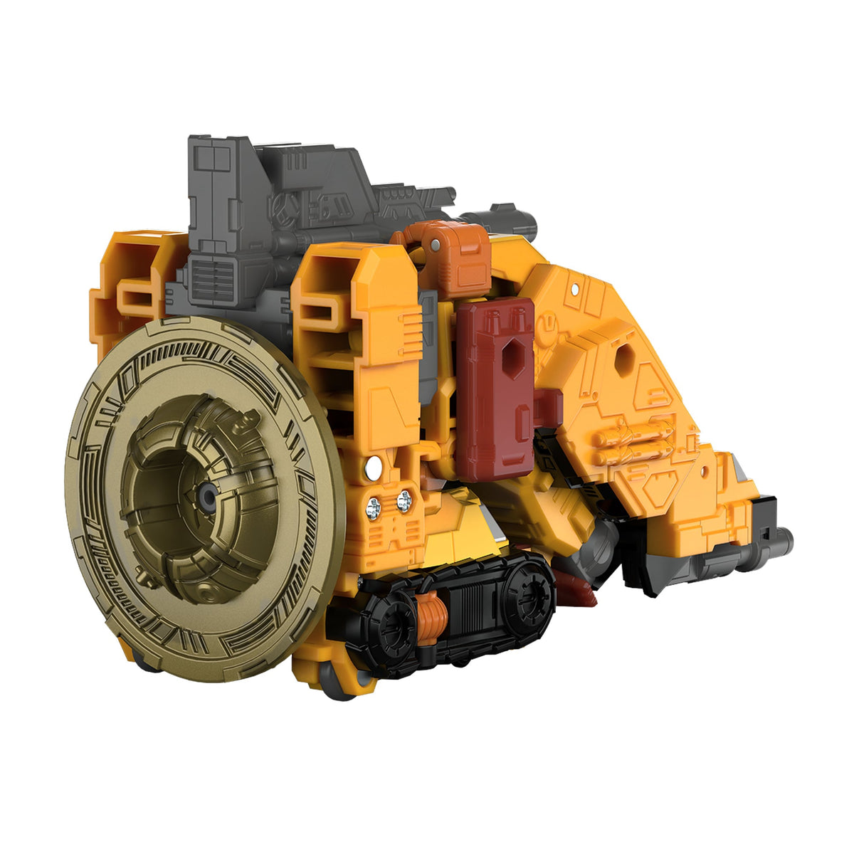 Sentinel Prime Age of the Primes Voyager Figure — Tank Mode Back View with Conduit Artifact Holder