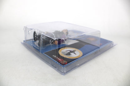 Jeff Hardy WWE Retro Series Mayhem Scan & Play Action Figure — Side View of Clear Clamshell Package with Figure and Card Inside