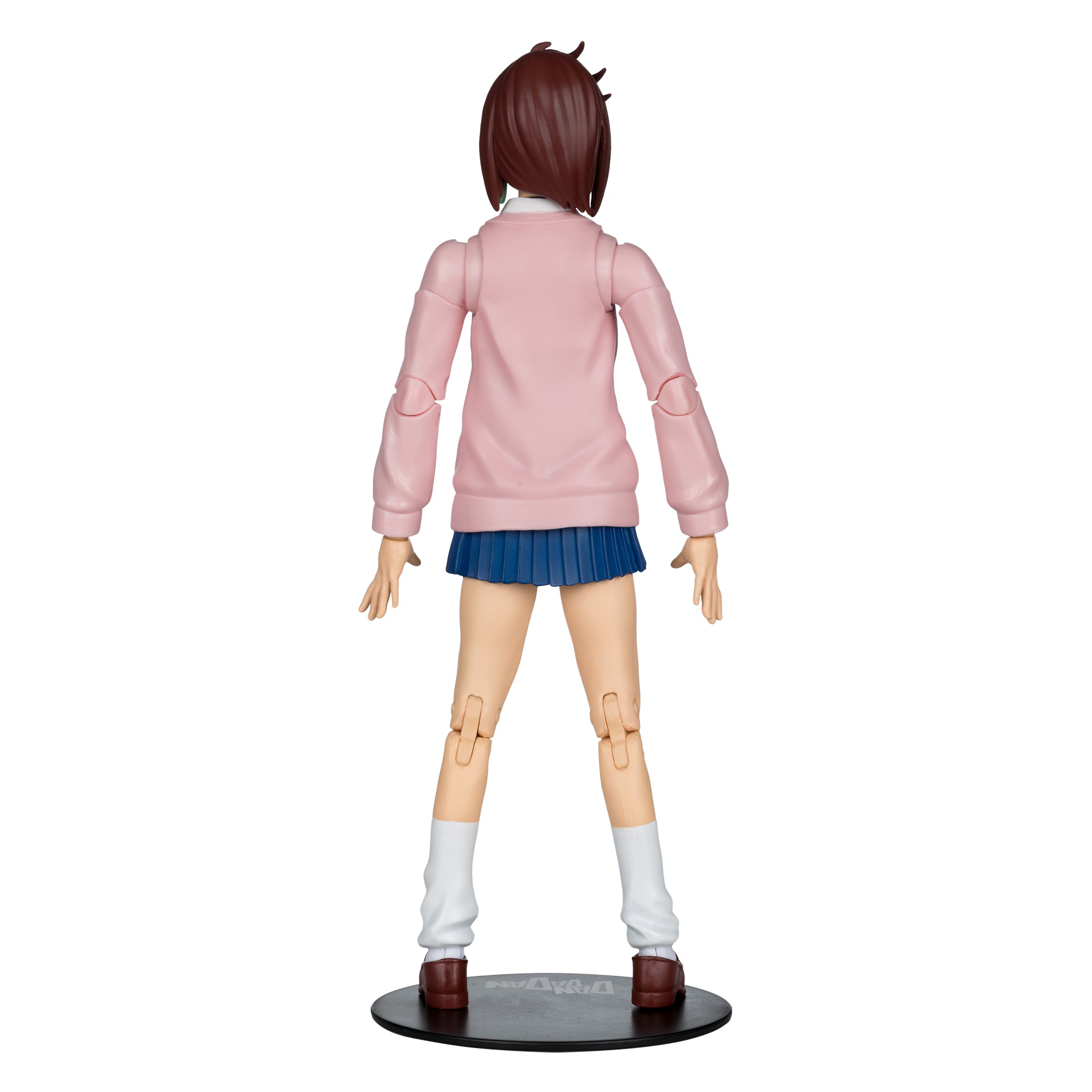 Momo Ayase Dandadan 7-Inch Figure — Back View on Display Base