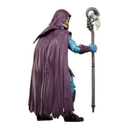 Skeletor Masters of the Universe 2026 5.5-Inch Figure — Side View Cape and Staff Detail