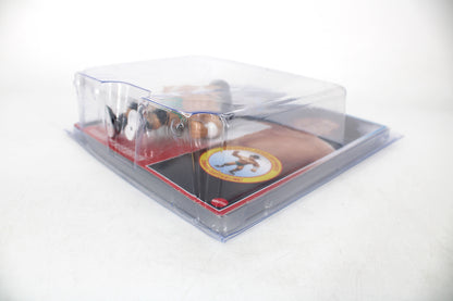 "Cowboy" Bob Orton WWE Retro WrestleMania 1 Bundle Action Figure — Angled Side View Showing Clear Bubble Clamshell and Card Art with Mattel Logo