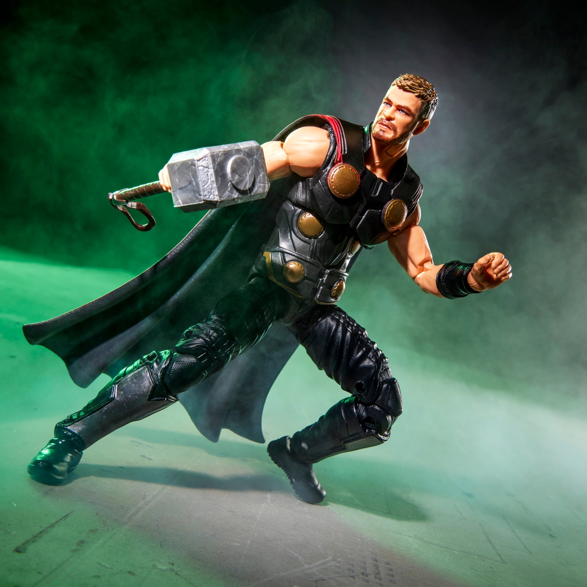 Thor Avengers Doomsday Marvel Legends 6-Inch Figure — Articulation Pose Lunging with Mjolnir