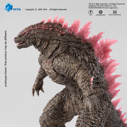 Evolved Godzilla Exquisite Basic 7-Inch Figure — Back View Dorsal Fin Detail