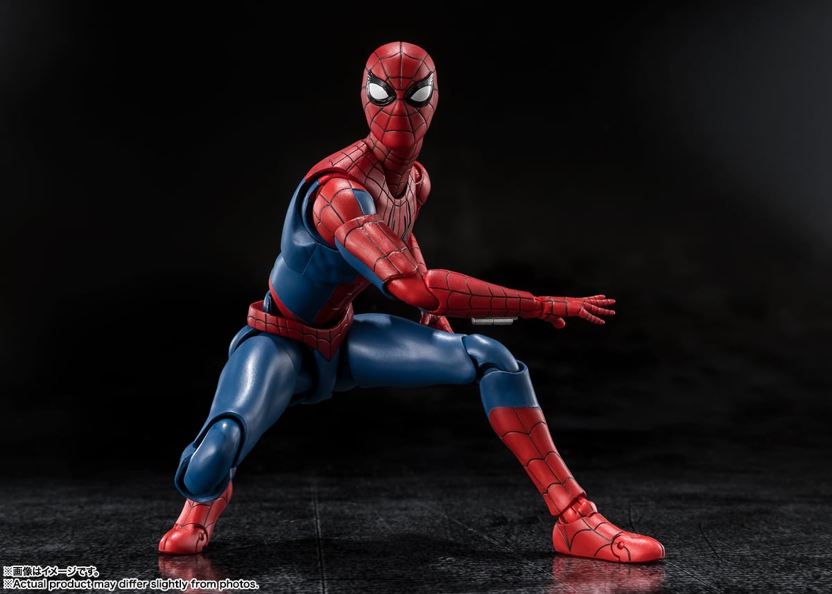 Spider-Man Brand New Day S.H.Figuarts 6-Inch Figure — Articulation Pose Wide Stance