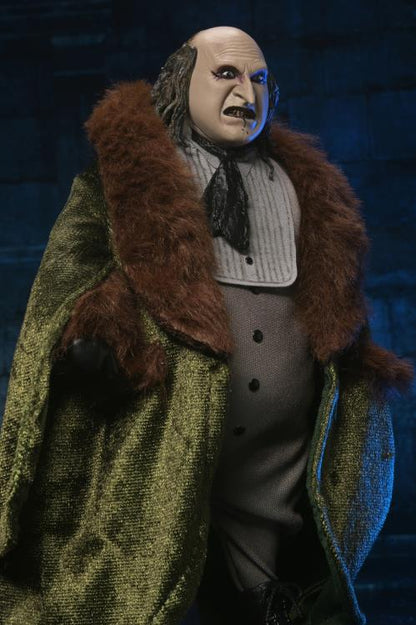 The Penguin Batman Returns 8-Inch Clothed Figure NECA — Figure Detail No Hat Close-Up