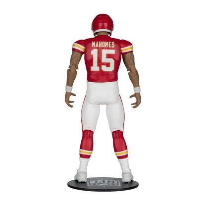 Patrick Mahomes McFarlane SportsPicks 6-Inch Figure — Back View Showing Name and Number 15