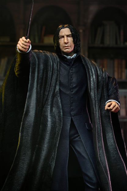 Professor Snape Harry Potter Legacy Collection 7-Inch Figure — Figure Detail Upper Body and Face Close-Up