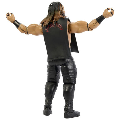 Jacob Fatu WWE Main Event Series 167 6-Inch Figure — Back View Arms Raised
