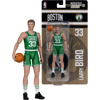 Larry Bird NBA SportsPicks Legends 6-Inch Figure — Figure Beside Sealed Package