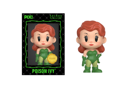 Poison Ivy Batman: The Animated Series PIX! Limited Edition Chase Figure — Card Front and Out of Box Front View