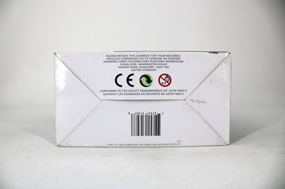 Green Arrow The New 52: Justice League DC Collectibles Action Figure — Package Detail with Barcode and Safety Markings