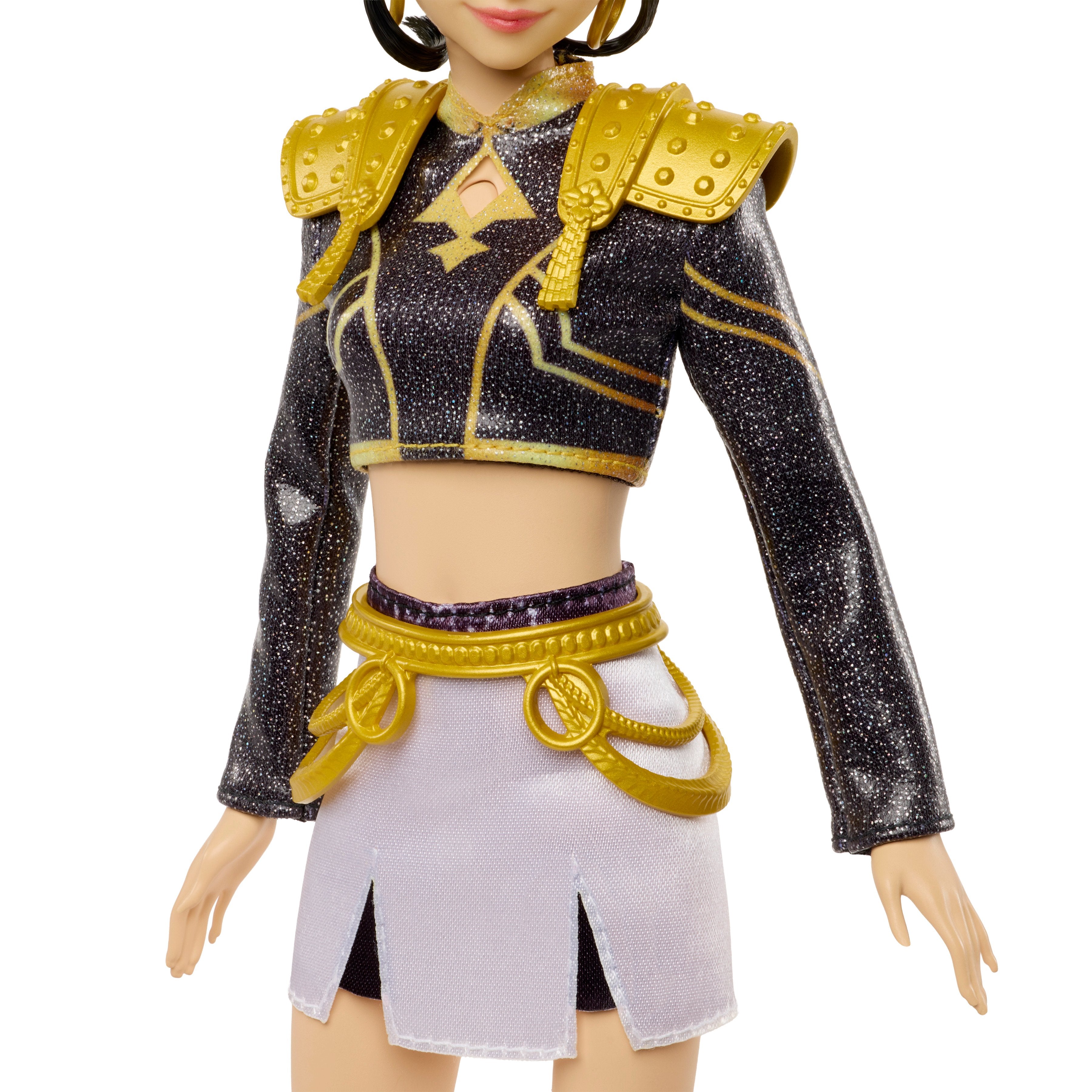 Zoey KPop Demon Hunters HUNTR/X Singing Fashion Doll — Outfit and Belt Detail