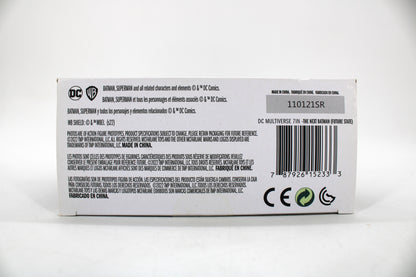 Batman DC Future State DC Multiverse 7-Inch Action Figure — Package Detail with Barcode and Legal Text
