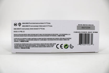 The Penguin DC Multiverse Batman: Arkham City 7-Inch Figure — Package Detail with Barcode and Legal Text