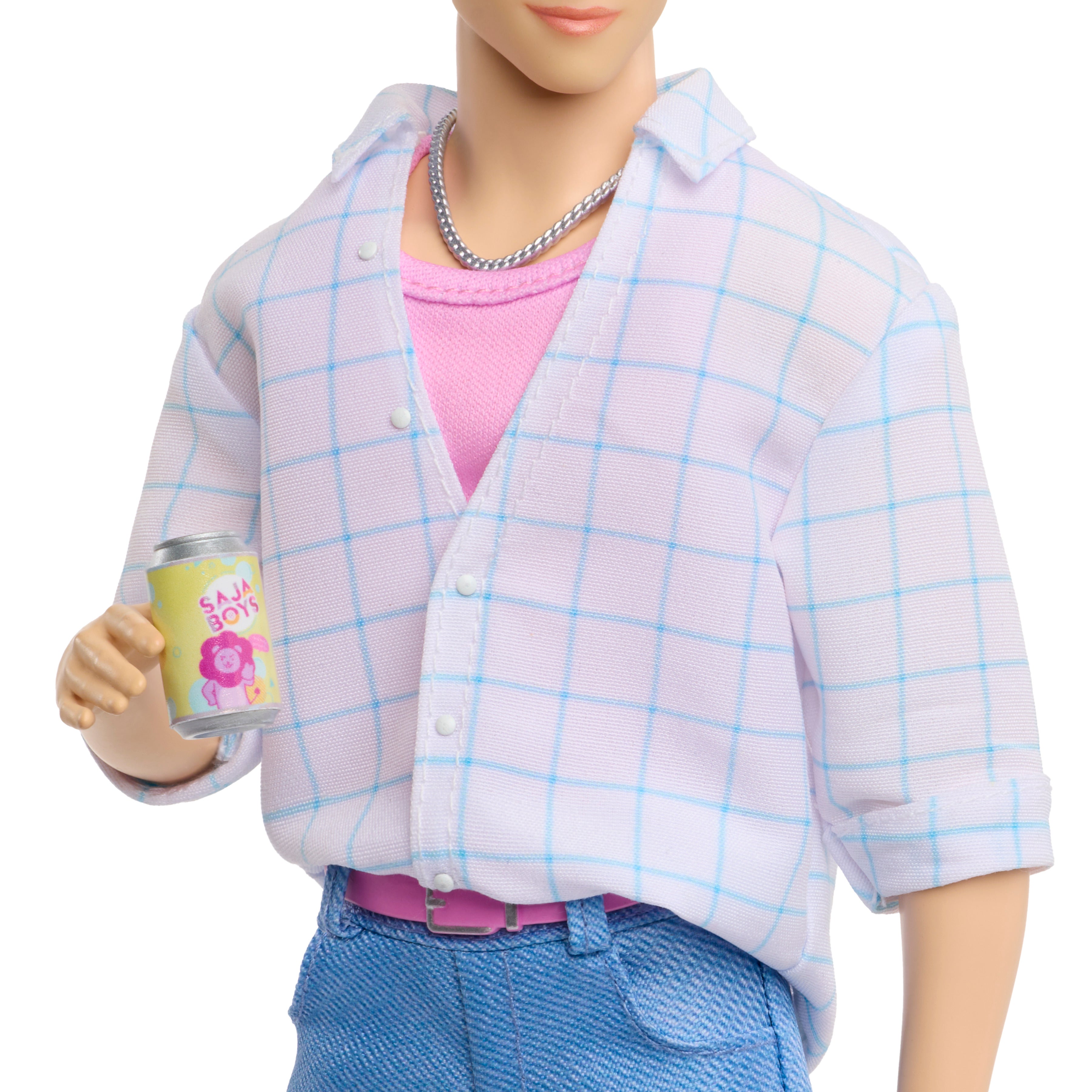 Jinu Soda Pop Saja Boys KPop Demon Hunters 12-Inch Doll — Saja Boys Soda Can Accessory Detail