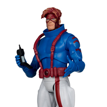 Spartan WildC.A.T.s McFarlane Elite Edition 7-Inch Figure — Figure Detail Holding Retro Phone Accessory