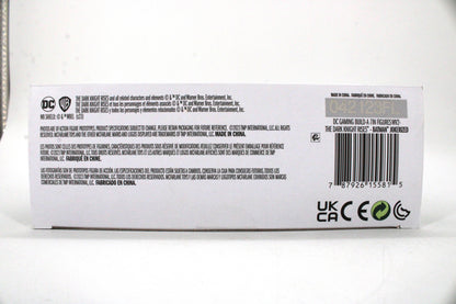 Jokerized Batman DC Multiverse Batman Artist Series Gold Label — Package Detail with Barcode and Legal Text