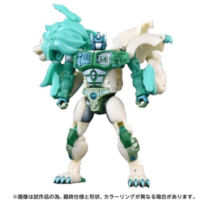 Green Lio Convoy New Legends NL-01 Figure — Robot Mode Back View