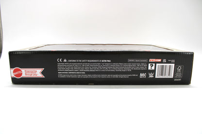 Samoan Dynasty (Afa, Roman Reigns, Sika) WWE Generations Elite Collection 3-Pack — Back View with Legal Text, Barcode, and Safety Compliance Detail
