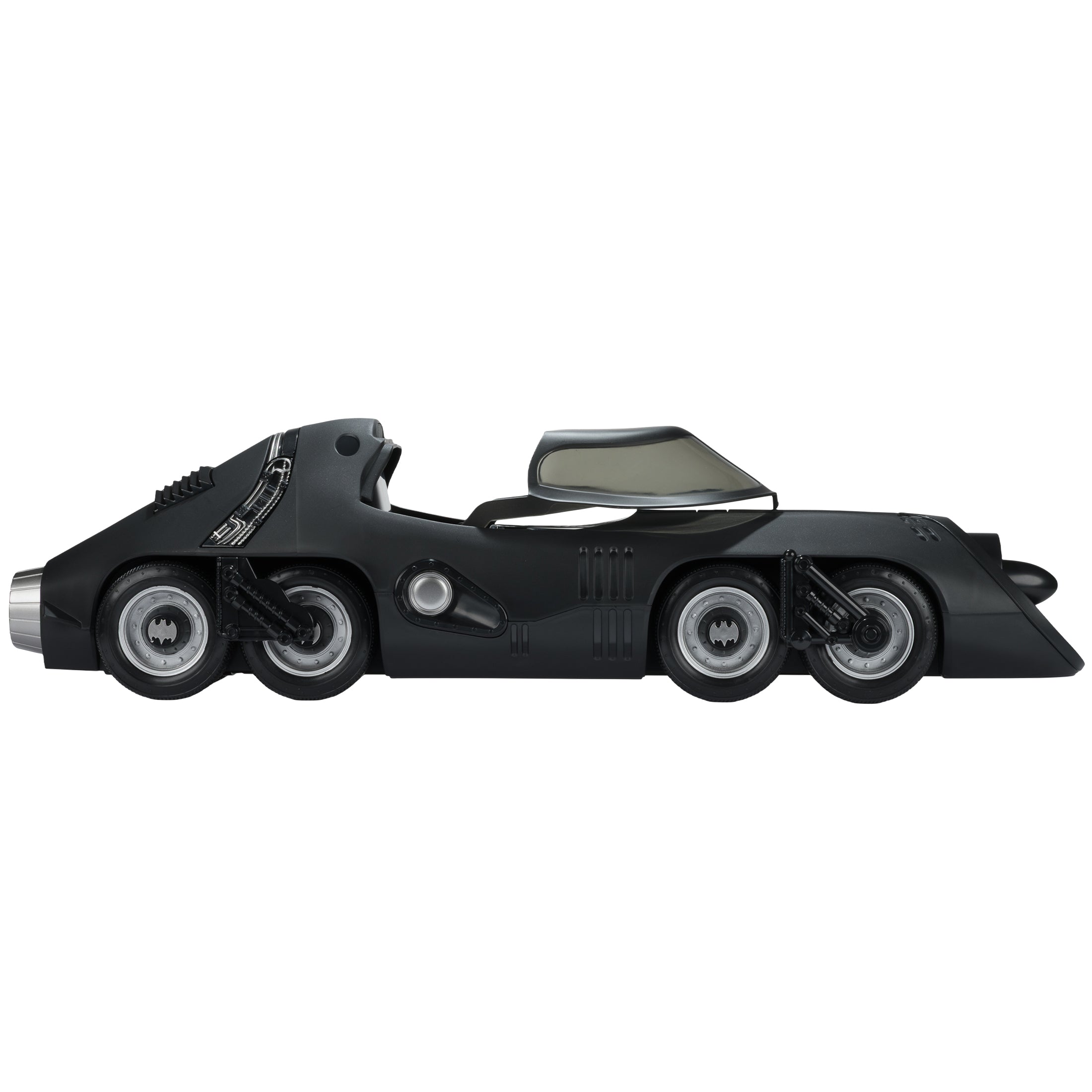 Batmissile Batman Returns DC Multiverse Vehicle — Side View with canopy open revealing cockpit