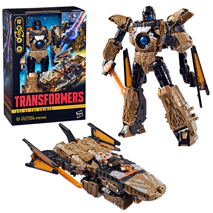 Vector Prime Age of the Primes Voyager 7-Inch Figure — Box Art with Robot and Spacecraft Modes