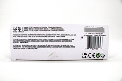 Scarecrow DC Multiverse Gold Label Artist Series — Package Detail with Barcode and Legal Text