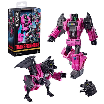 Fangry Age of the Primes Deluxe 5.5-Inch Figure — Package and All Modes Contents Display