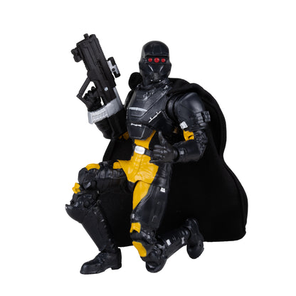 SA-04 Combat Technician Helldivers 2 Elite Edition 7-Inch Figure — Articulation Pose Kneeling with AR-23 Liberator