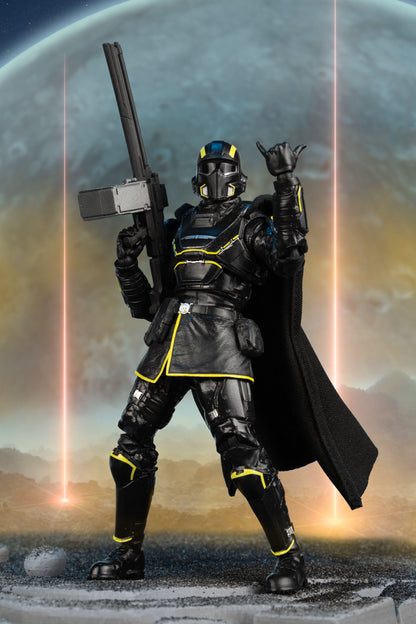 B-01 Tactical Helldiver McFarlane Elite Edition 7-Inch Figure — Dynamic Pose Shouldering RS-422 Railgun with Gesture Hand