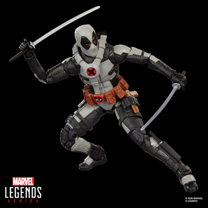Deadpool Concept Art Marvel Legends 6-Inch Figure — Articulation Pose Dynamic Dual Katana Strike