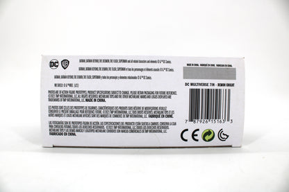 The Demon (Demon Knights) DC Multiverse 7-Inch — Package Detail with Barcode and Legal Text