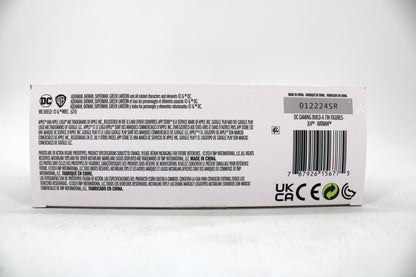Batman (JLA) DC Multiverse 7-Inch — Package Detail with Barcode and Legal Text