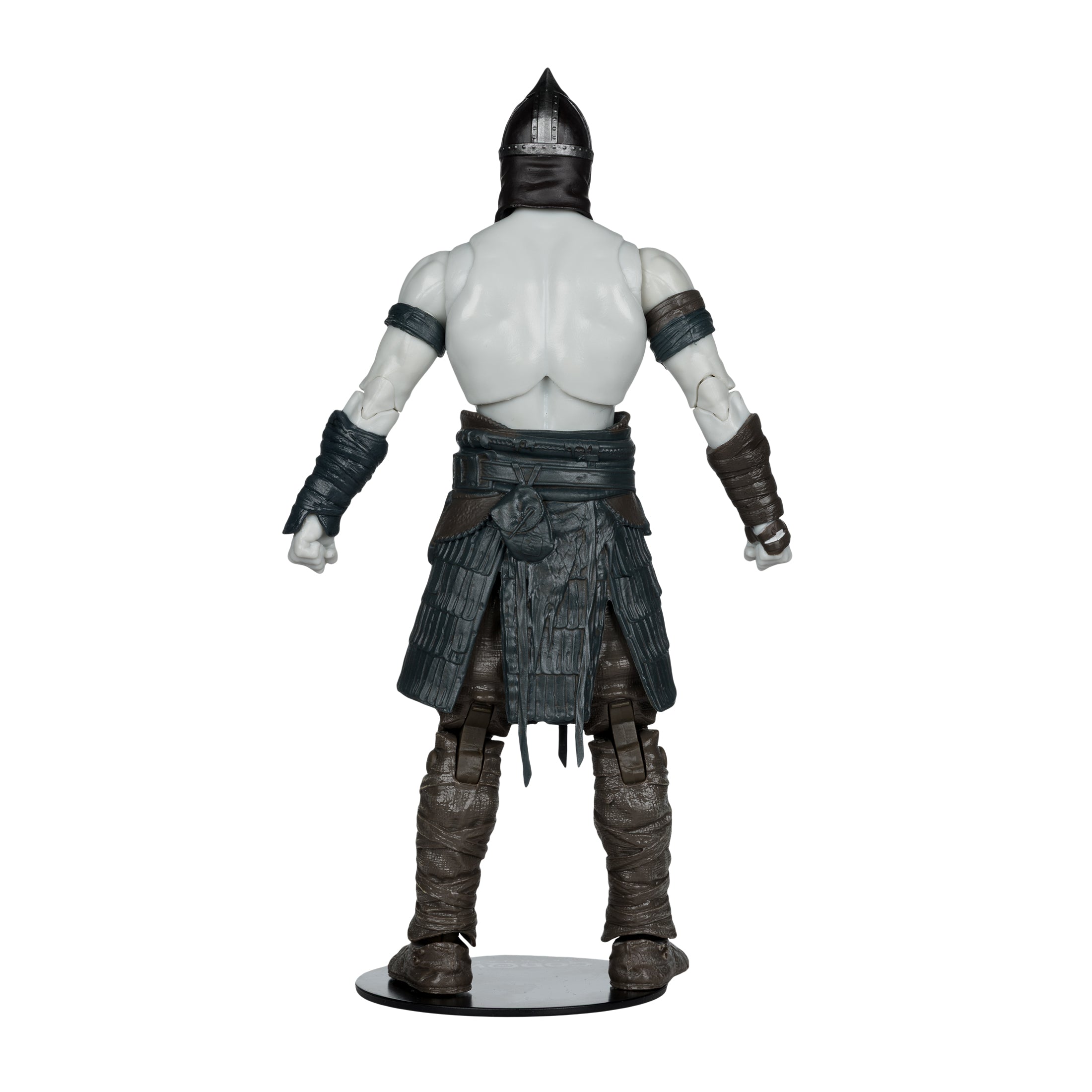 Einherjar God of War Ragnarok McFarlane Gaming Edition 7-Inch Figure — Back View on Display Base