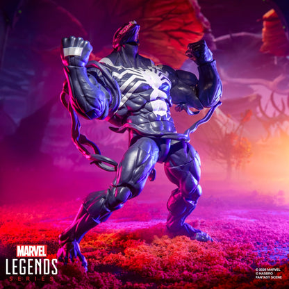 Venom Marvel Legends 6-Inch Figure — Alternate Head Raised Fists Articulation Pose