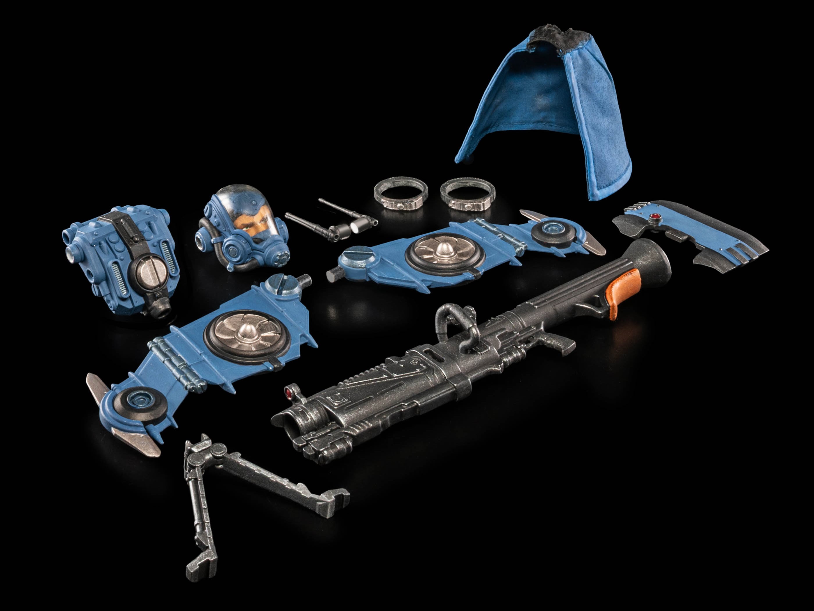 Mortal Thorn Mission Pack Cosmic Legions 6-Inch — Complete Pack Contents Display