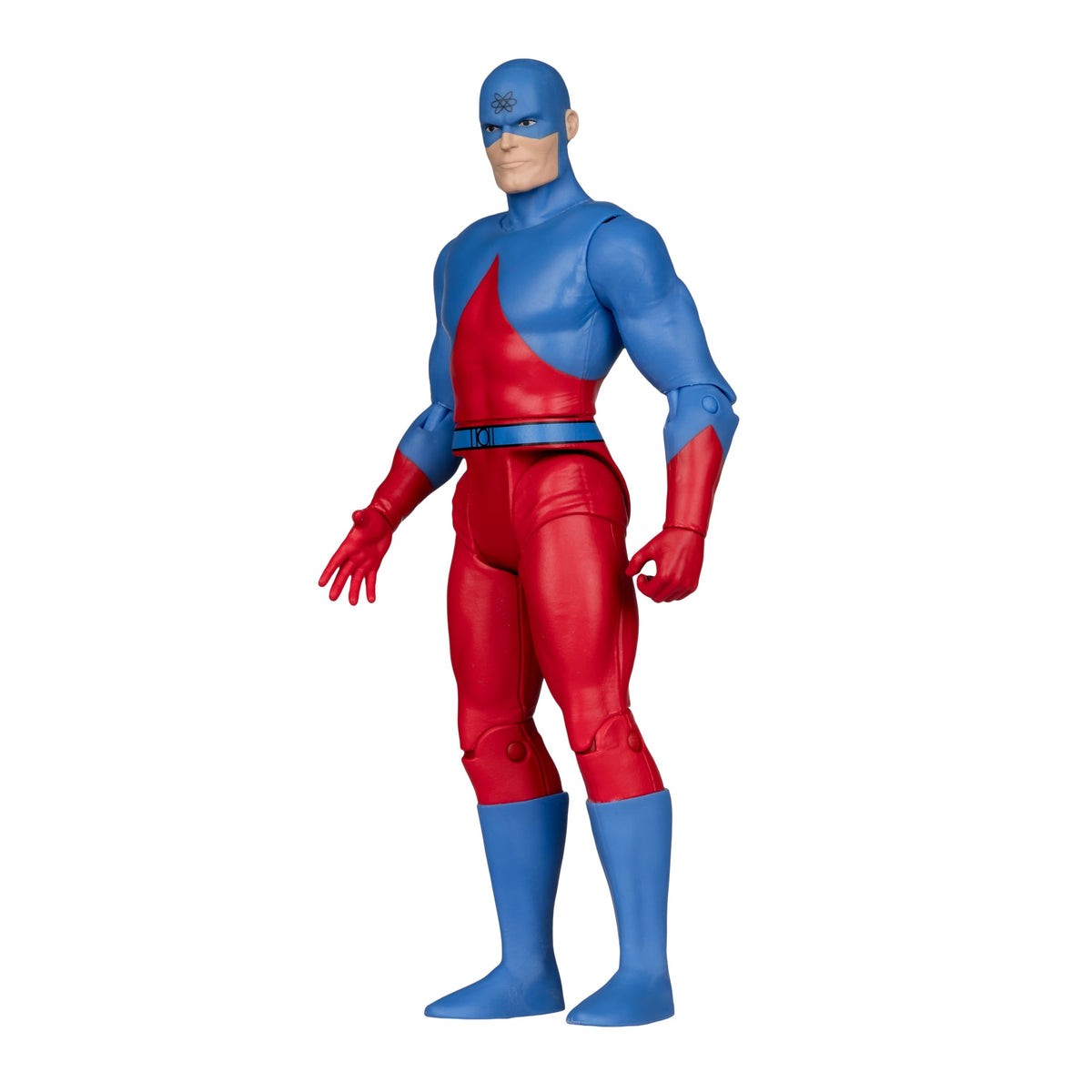 The Atom DC Retro Super Friends 6-Inch Figure — Side View on White Background