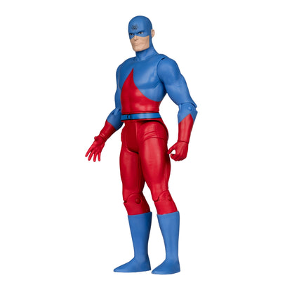 The Atom DC Retro Super Friends 6-Inch Figure — Side View on White Background