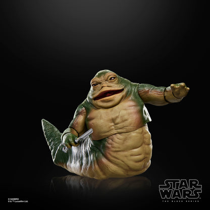 Rotta the Hutt Black Series 6-Inch Figure — Three-Quarter View Open Hand Gesture Pose