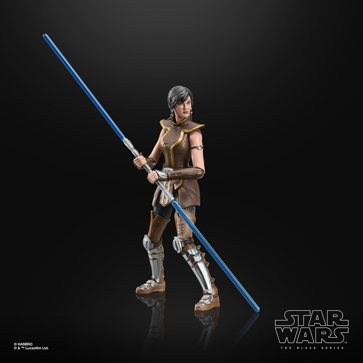 Satele Shan Black Series 6-Inch Figure — Opposite Side View Lightsaber Extended