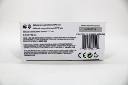 Batman of Earth -22 Infected DC Multiverse 7-Inch — Package Detail with Barcode and Copyright Text